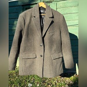 Zara Oversized Wool Blazer